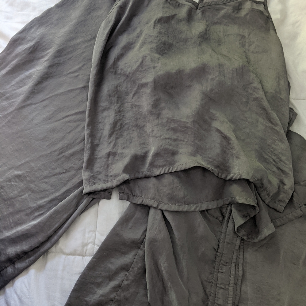 BOGO Tahari polyester satin grey pajamas